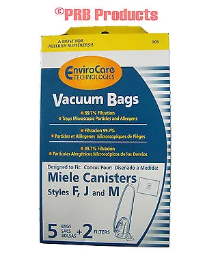 7291640 Miele Type FJM Allergen Tank Vacuum Cleaner Bags/Filters Capella Carina • $45.64