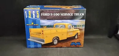 Moebius 1965 Ford F-100 Service Truck 1:25 Scale Plastic Model Kit 1235 NIB • $40