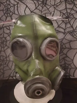 Smoke Mask Zombie Biohazard Gas Mask Green By Ghoulish Productions New Steampunk • $16