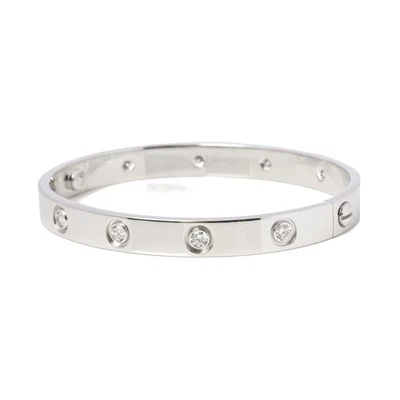 £10499 • Buy Cartier Love 10 Diamond Bangle J879