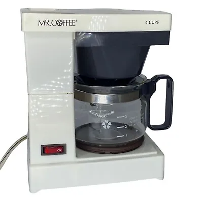 Mr. Coffee JR-4 4 Cup Automatic Drip Coffee Machine TESTED • $17.99