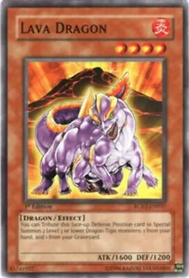 Lava Dragon - RGBT-EN037 - Common - Unlimited Edition - YuGiOh • £0.99