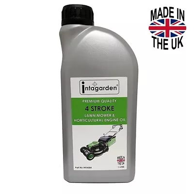 1 Litre Lawn Mower Oil 4 Stroke SAE 30 10W-30 Briggs & Stratton Honda Tecumseh • £8.99