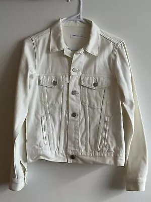 Assembly Label White Denim Jacket Women’s Size 6 Never Worn Like New • $30