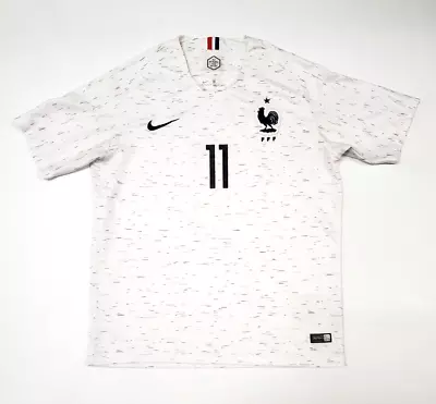 France National Team Authentic Vaporknit 2018/19 Away Jersey Nike Soccer Large • $64.87