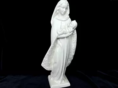 Vtg. Goebel Signed Unger Madonna And Child Figurine West Germany 9  • $22