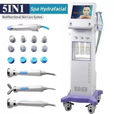 5 In 1 Korean Water Hydra Dermabrasion Machine Deep Cleansing Face Lift Machine • $1750