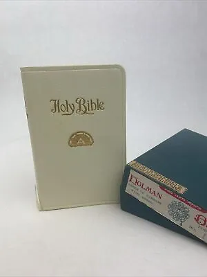 The Order Of The Rainbow For Girls HOLY BIBLE Vintage 1929 Free Masons AJ Holman • $19.99