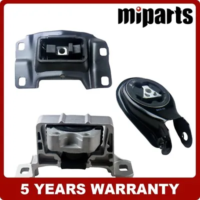 Engine Motor AND Transmission Mount Set 3PCS FIT FOR Mazda 3 5 2.3L 2004-2011 • $48.99