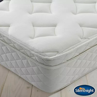 Silentnight Miracoil Memory Cushion Top Mattress In 4 Sizes Top Quality  • £319