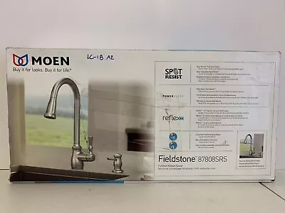 Moen Fieldstone Single Handle Kitchen Faucet - 87808SRS • $89.99