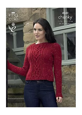 King Cole Chunky Knitting Patterns • £3.70