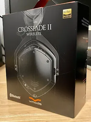 $140 • Buy V-MODA Crossfade 2 Wireless Codex Edition Over The Ear Headphones - Black