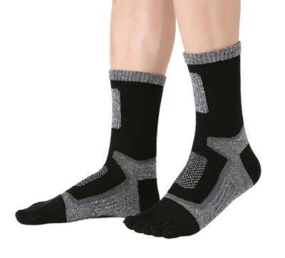 £11.99 • Buy 3 Pairs Men's Sports Running Hiking Five-finger Five-toe Socks