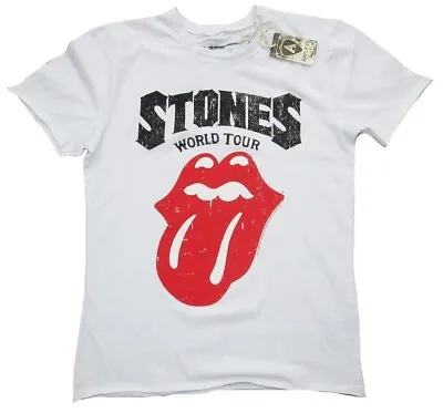 Amplified Official Vintage The Rolling Stones Tongue World Tour Vip T-shirt M • $78.73