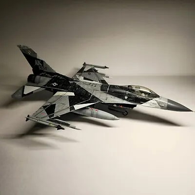 1/48 Built F-16C Aggressor Squadron Fighter Jet Model Aircraft US Air Force • $299