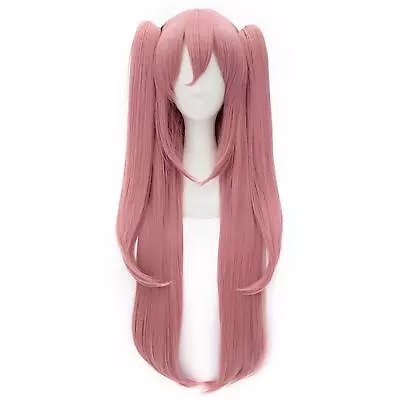 Breathable Hair Wigs For Women 47  Pink Wigs With Wig Cap • $27.10