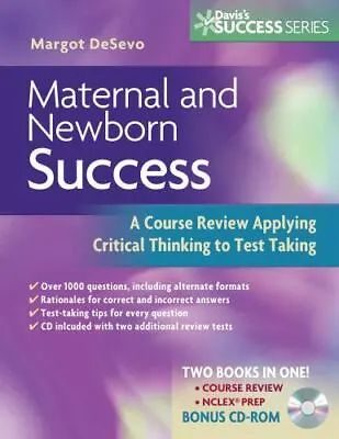 Maternal And Newborn Success: A Course Review Applying Critical Thinking To Test • $5.72