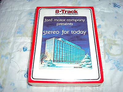 NOS Ford Boss Shelby Mach One Mustang Galaxie Torino  AM FM Stereo 8 Track Demo • $49.99