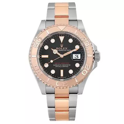 Rolex Yacht Master 40mm Steel 18K Gold Chocolate Dial Automatic Men Watch 126621 • $14999