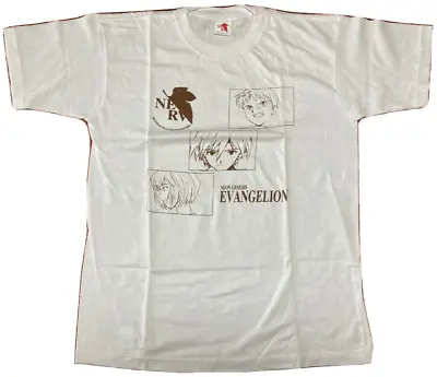 Neon Genesis Evangelion Vintage Tee T Shirt Gainax SEGA One Size 90's Unused • $149