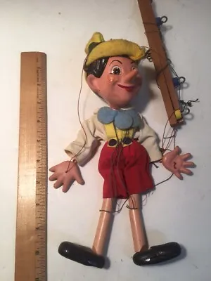 Vintage Pelham Disney Pinocchio Marionette String Puppet • $55