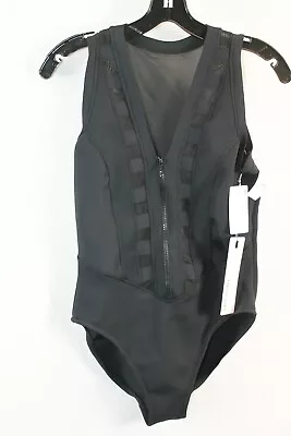 Magicsuit Womens Mesh Black Zip Up Bathing Suit #10 $170 • $47.99