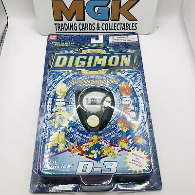 Digimon Digivice D3 Blister Box 2000 Bandai Digital Monster V-Pet & Instructions • $475