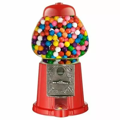 £13.98 • Buy Retro Gumball Dispenser Machine With 90g Bubble Gum Bag Coin Operated Bank