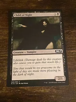 Child Of Night Core Set 2019 M19 89/280 MTG Magic The Gathering S478* • $1.84