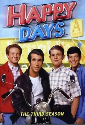 $10.47 • Buy Happy Days: The Third Season (DVD, 1975) Henry Winkler WORLD SHIP AVAIL