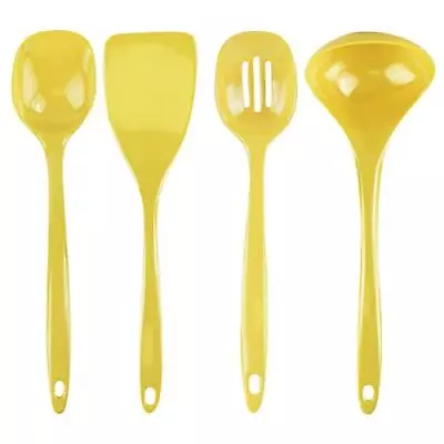 Melamine Cooking Utensils Set Anti-Scratch Heat Resistant Cooking Utensils 4Pcs • $23.65