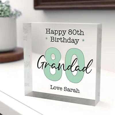 80th Birthday Gifts For Men Him Dad Grandad Personalised 60th 70th Birthday Men • £9.99