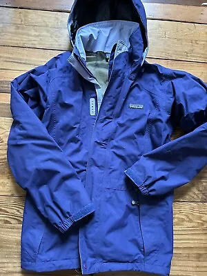 PATAGONIA Womens Torrentshell Rain Jacket H2NO Goretex Shell Size XS Purple • $42