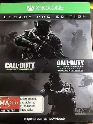 Call Of Duty Infinite Warfare Xbox One - Steelbook - PAL Case Only NO GAME • $24.95