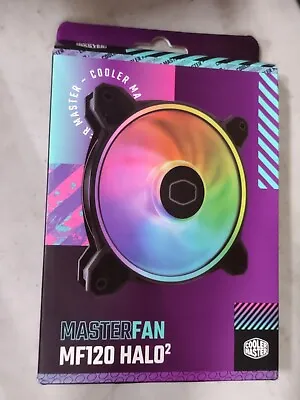 Cooler Master MasterFan MF120 Halo RGB Fan - MFLB2DN21NP2R2 • $18.50
