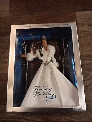 Holiday Visions Barbie Doll African American Winter Fantasy Special Edition 2003 • $22.50