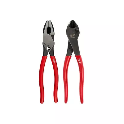 9 In. High-Leverage Linesman Pliers W/ Crimper & 8 In. Dipped Grip (2-Piece) • $58.33