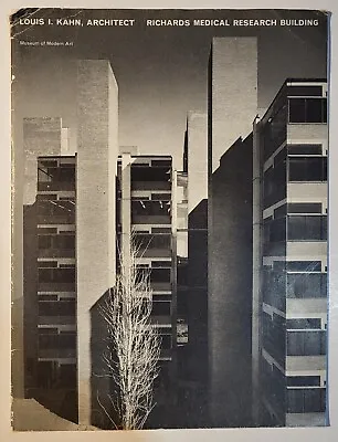 Louis I Kahn - Richards Medical Research Building 1961 MOMA Publication • $19.95