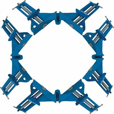 4 X Silverline 75mm Corner Clamps Mitre Clamp Picture Framing Right Angled • £15.99