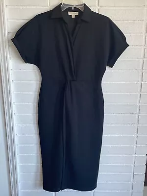 Cynthia Rowley Black Scuba Knit Midi Dress - NWOT - Size XS • £13.49