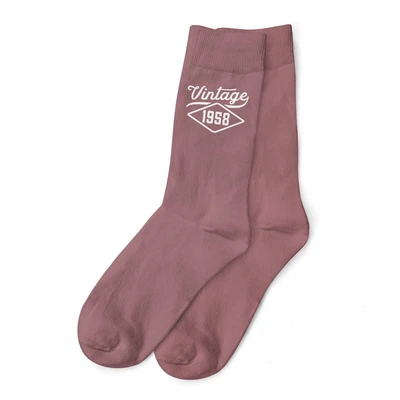 £5.95 • Buy 65th Birthday Gift Present Idea For Ladys Her Women 65 Pink Socks Fun Keepsake