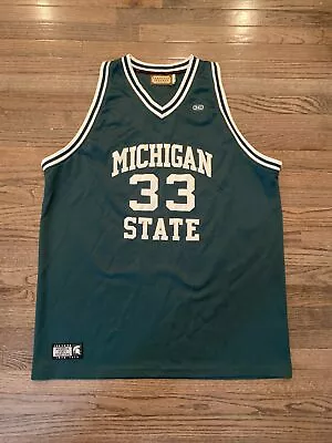 Hardwood Legends Earvin Magic Johnson #33 Michigan State 1976-79 Jersey SZ 3XL • $74.99