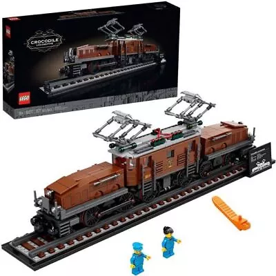 LEGO Icons: Crocodile Locomotive (10277) • $219