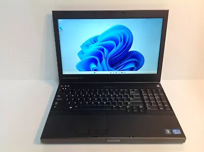 Dell Precision M4700 15.6  I7-3740QM 2.7GHz 24GB 250GB SSD Win 11 Pro (READ) • $119