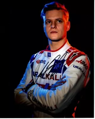 MICK SCHUMACHER Signed 8x10 FORMULA ONE Photo W/ Hologram COA SON OF MICHAEL • $180