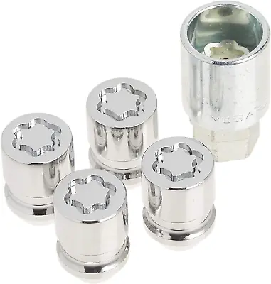 McGard 24157 Chrome Cone Seat Wheel Locks M12 X 1.5 Thread Size - 4 Locks / 1... • $34.89