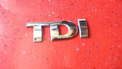 Used Oem 99-04 Volkswagen Jetta Golf Polo Tdi Trunk Emblem Chrome Plastic  • $10