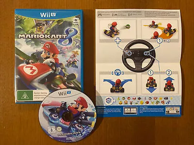 Mario Kart 8 (Nintendo Wii U 2014) • $29.95