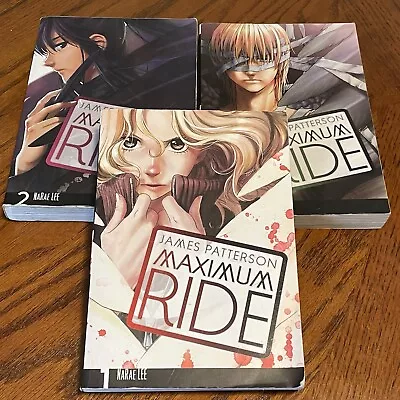 Maximum Ride The Manga James Patterson & NaRae Lee Volumes 1-3 Paperback Books • $14.99